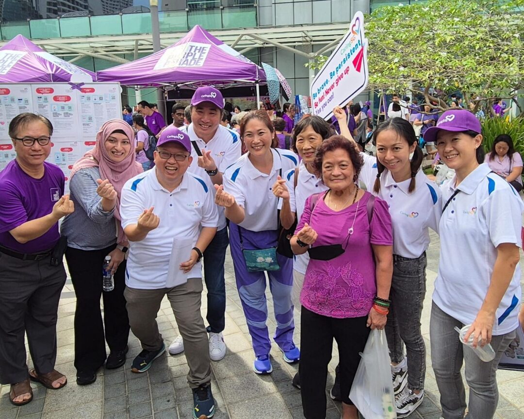 CaringSG at Purple Parade, 12 Oct 2024