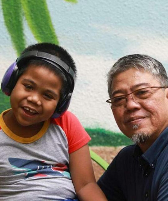 It was hard whenever we saw a family’: Single father of four finds help from caregiver programme